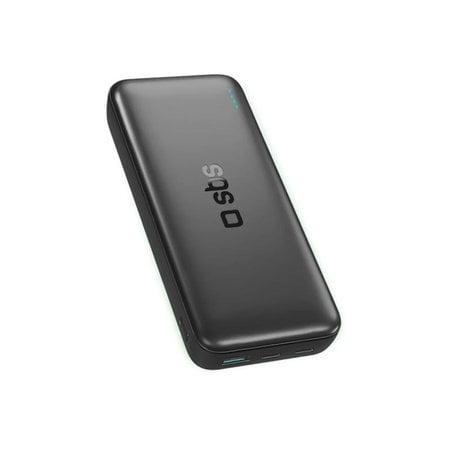 SBS - PowerBank 20000mAh, 10W, Infinity, LiFePO4, USB-C/USB-A, čierna