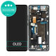 Motorola Edge 50 Ultra - LCD Displej + Dotykové Sklo + Rám (Forest Grey) OLED