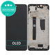 Motorola Moto G84 XT2347 - LCD Displej + Dotykové Sklo + Rám (Black) OLED
