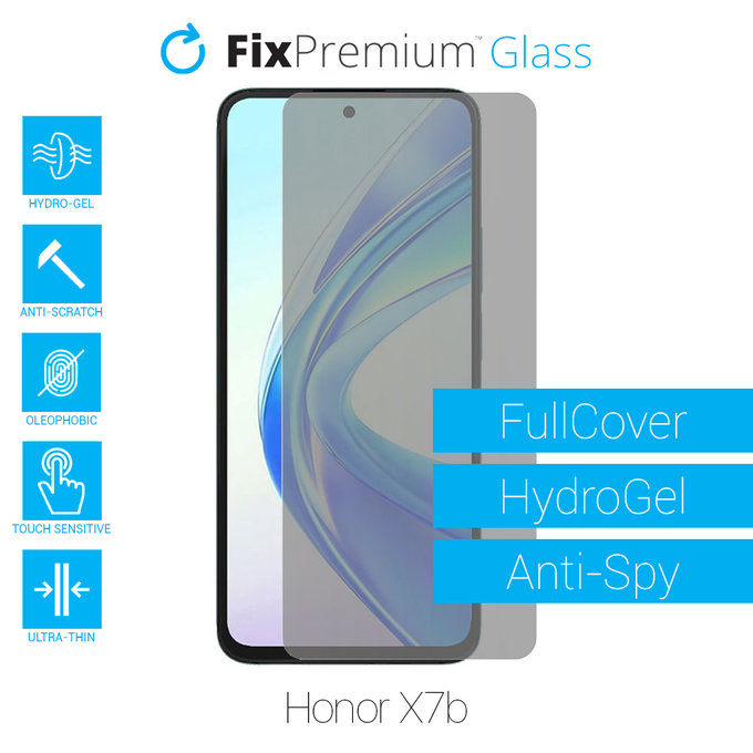 FixPremium HydroGel Anti-Spy - Ochranná Fólia pre Honor X7b