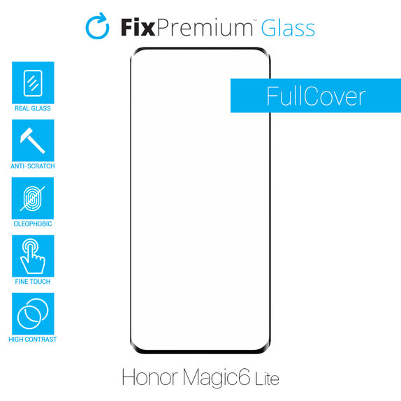 FixPremium FullCover Glass - Tvrdené Sklo pre Honor Magic6 Lite