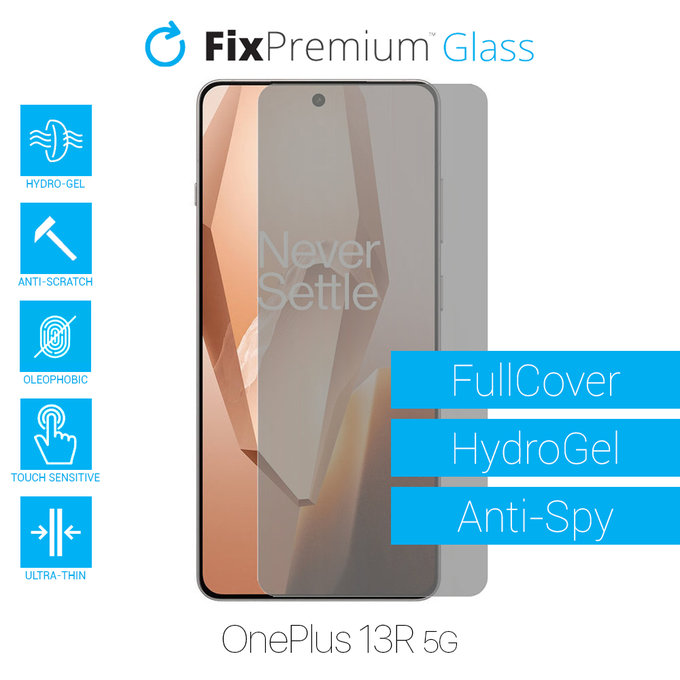 FixPremium HydroGel Anti-Spy - Ochranná Fólia pre OnePlus 13R 5G CPH2645