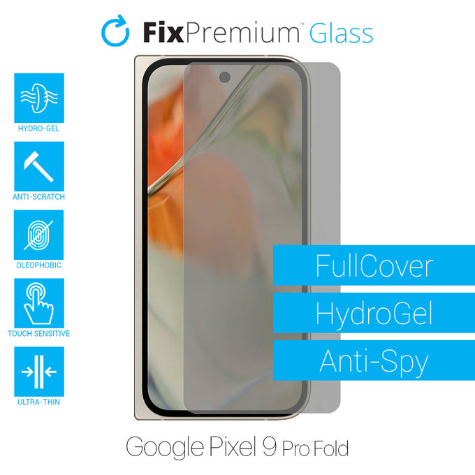 FixPremium HydroGel Anti-Spy - Ochranná Fólia pre Google Pixel 9 Pro Fold