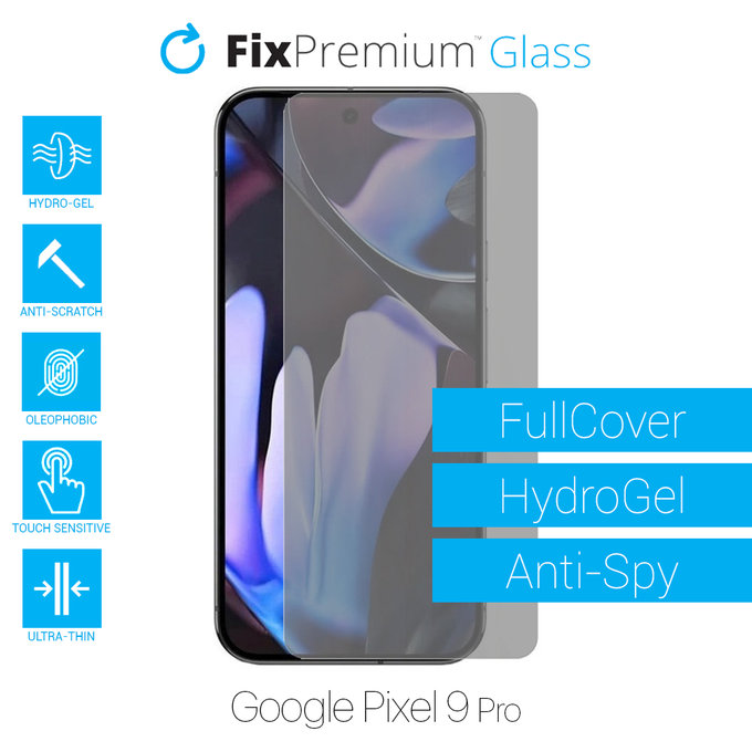 FixPremium HydroGel Anti-Spy - Ochranná Fólia pre Google Pixel 9 Pro