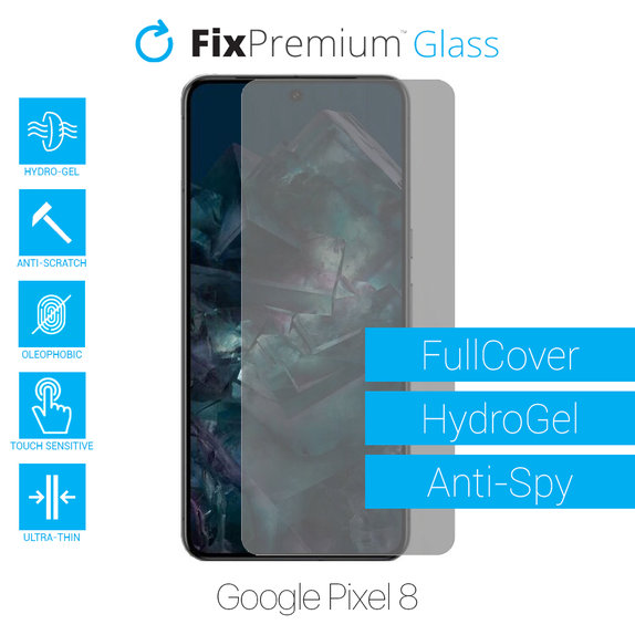 FixPremium HydroGel Anti-Spy - Ochranná Fólia pre Google Pixel 8