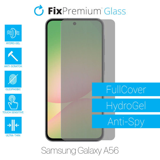 FixPremium HydroGel Anti-Spy - Ochranná Fólia pre Samsung Galaxy A56