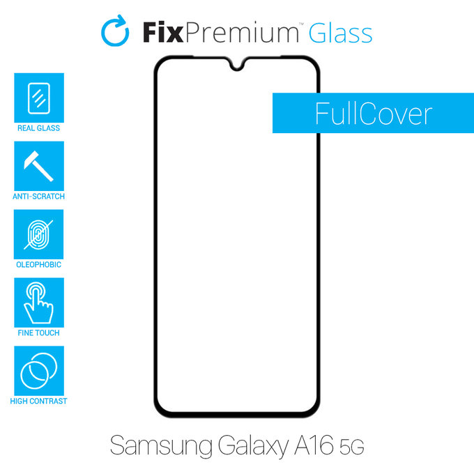 FixPremium FullCover Glass - Tvrdené Sklo pre Samsung Galaxy A16 5G