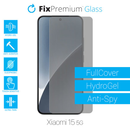 FixPremium HydroGel Anti-Spy - Ochranná Fólia pre Xiaomi 15 5G