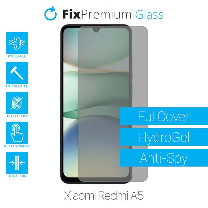 FixPremium HydroGel Anti-Spy - Ochranná Fólia pre Xiaomi Redmi A5