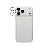 Ochranný kryt objektívu Hoops pre iPhone 17 Pro Max/17 Pro/16 Pro Max/16 Pro, Transparentná, PanzerGlass