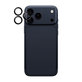 PanzerGlass - Ochranný kryt objektívu Hoops pre iPhone 17 Pro Max/17 Pro/16 Pro Max/16 Pro, čierna