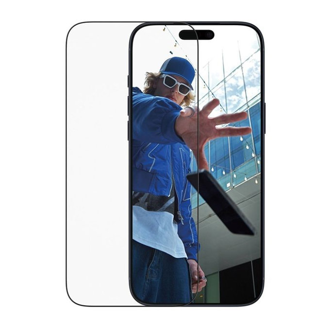 PanzerGlass - Tvrdené sklo UWF s aplikátorom pre iPhone 17 Pro Max, čierna