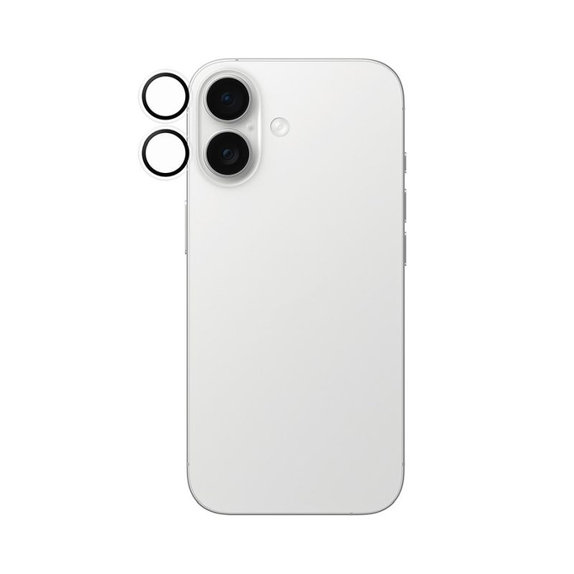 PanzerGlass - Ochranný kryt objektívu Hoops pre iPhone 16, 16 Plus, 17, transparentná