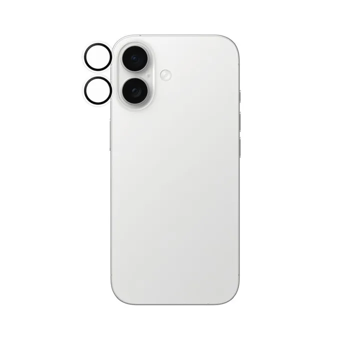 PanzerGlass - Ochranný kryt objektívu Hoops pre iPhone 16, 16 Plus, 17, transparentná