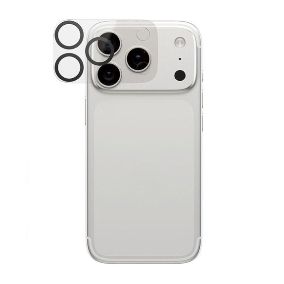 PanzerGlass - Ochranný kryt objektívu PicturePerfect pre iPhone 17 Pro, číra