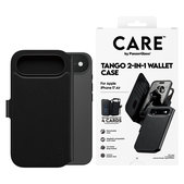 Puzdro Wallet Tango Two-In-One s MagSAFE by PanzerGlass pre iPhone Air, Čierna, PanzerGlass