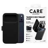 Puzdro Wallet Tango Two-In-One s MagSafe pre iPhone 17 Pro Max, Čierna, PanzerGlass