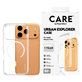 Puzdro Urban Explorer s MagSafe pre iPhone 17 Pro, Biela, CARE