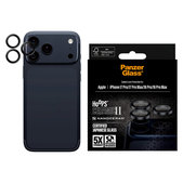 Ochranný kryt objektívu Hoops Ceramic II pre iPhone 17 Pro Max/17 Pro/16 Pro Max/16 Pro, Čierna, PanzerGlass