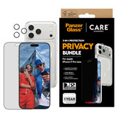 Bundle 3v1 Privacy pre iPhone 17 Pro Max, PanzerGlass