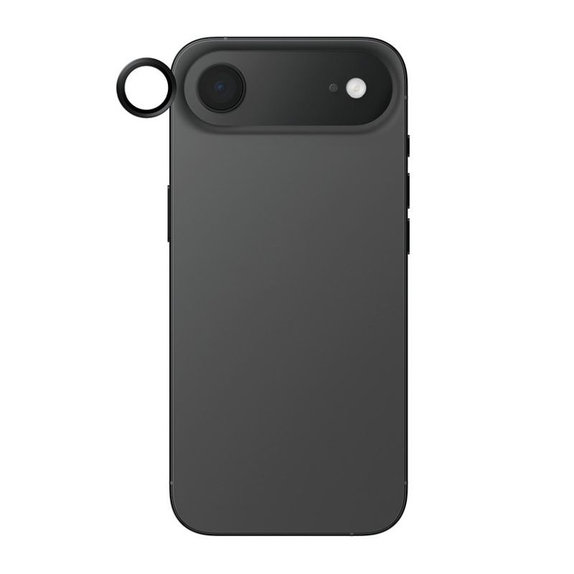 PanzerGlass - Ochranný kryt objektívu Hoops pre iPhone Air, čierna
