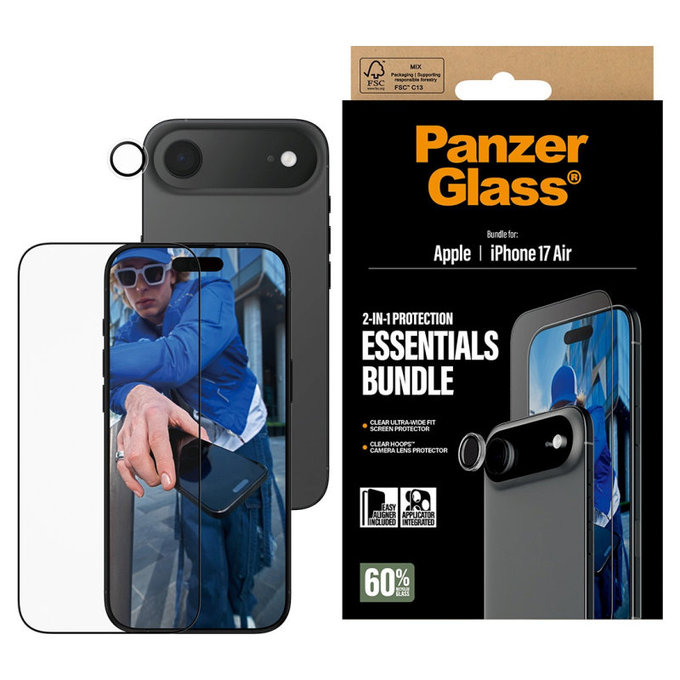 Bundle Essentials 2v1 pre iPhone 17 Air, PanzerGlass
