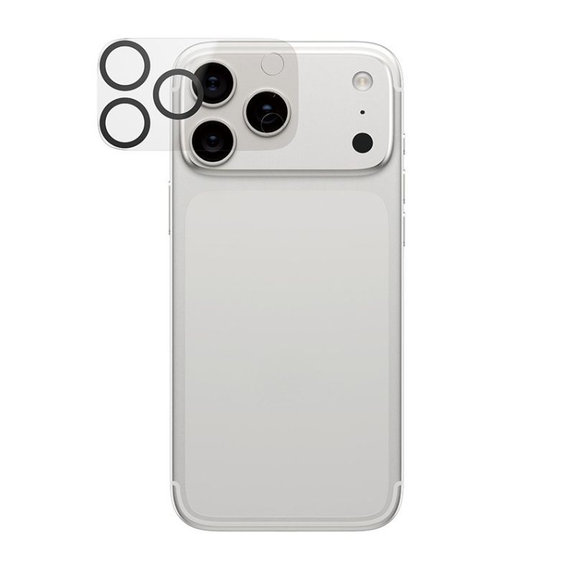 Ochranný kryt objektívu PicturePerfect pre iPhone 17 Pro Max, Transparentná, PanzerGlass