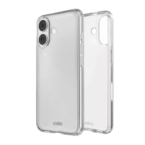 SBS - Puzdro Skinny pre iPhone 17, transparentná