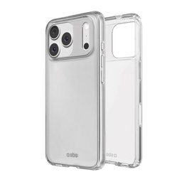 SBS - Puzdro Skinny pre iPhone 17 Pro, transparentná