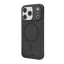SBS - Puzdro Instinct Mag kompatibilné s MagSafe pre iPhone 17 Pro, čierna