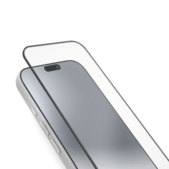 SBS - Tvrdené sklo Full Cover pre iPhone Air, čierna
