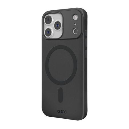 SBS - Puzdro Instinct Mag kompatibilné s MagSafe pre iPhone 17 Pro Max, čierna