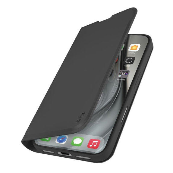 SBS - Puzdro Book Wallet Smooth pre iPhone 17 Pro Max, čierna