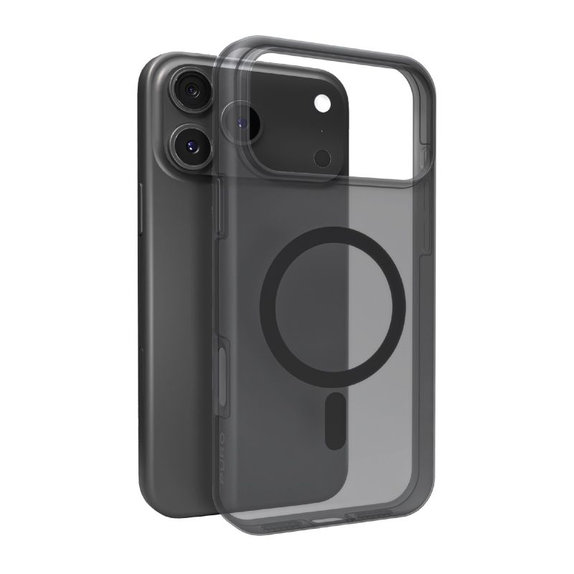 PURO - Puzdro DAYLIGHT s MagSafe pre iPhone 17 Pro Max, čierna