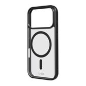 SBS - Puzdro Mag Frame kompatibilné s MagSafe pre iPhone 17 Pro, čierna