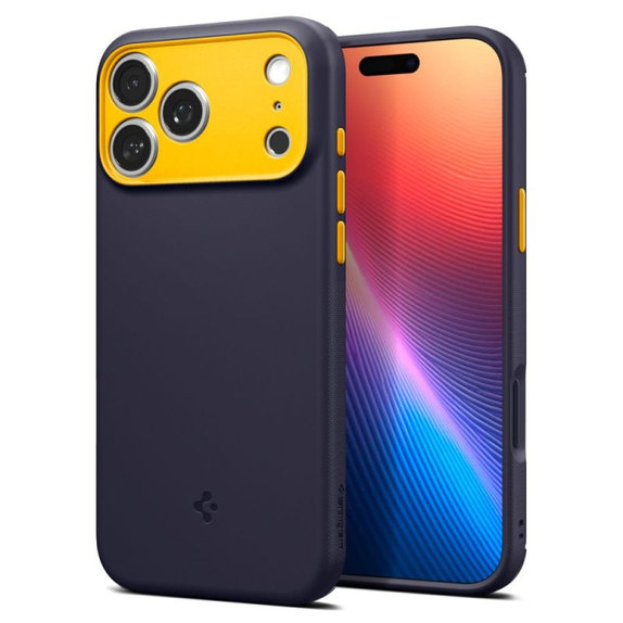 Spigen - Puzdro Nano Pop s MagSafe pre iPhone 17 Pro, Blueberry Navy