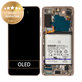 Samsung Galaxy S21 G991B - LCD Displej + Dotykové Sklo + Rám + Batéria - GH82-27254B Genuine Service Pack