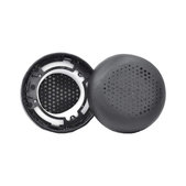 Náhradné Náušníky pre AKG Y500, Pamäťová pena + PU Koža, Čierne, 1 pár