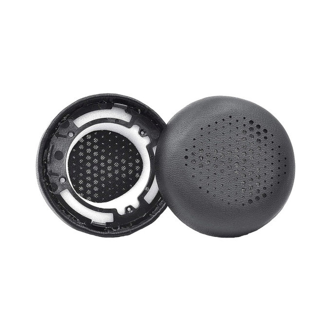 Náhradné Náušníky pre AKG Y500, Pamäťová pena + PU Koža, Čierne, 1 pár