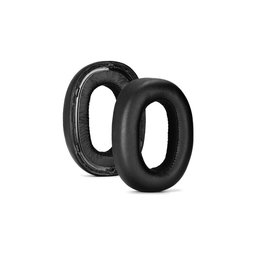 Náhradné Náušníky pre AKG N700NC, Pamäťová pena + PU Koža, Čierne, 1 pár