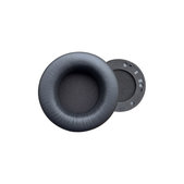 Náhradné Náušníky pre AKG Y600NC, Pamäťová pena + PU Koža, Čierne, 1 pár