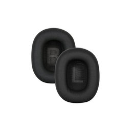 Náhradné Náušníky pre Apple AirPods Max, Textil, Čierne, Chladivý Gél, 1 pár