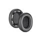 Náhradné Náušníky pre Audio-Technica ATH-SR50, SR50BT, Pamäťová pena + PU Koža, Čierne, 1 pár