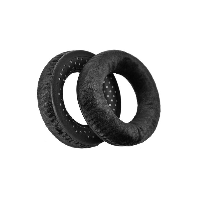 Náhradné Náušníky pre Beyerdynamic DT440, DT660, DT990 Pro, Textil, Čierne, 1 pár