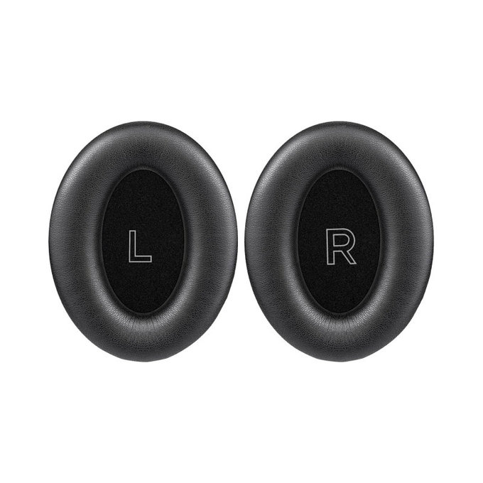 Náhradné Náušníky pre Bose A30, PU Koža, Čierne, 1 pár