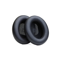 Náhradné Náušníky pre Bose QC Ultra, Pamäťová pena + PU Koža, Čierne, 1 pár