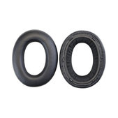 Náhradné Náušníky pre Bowers & Wilkins PX7, Pamäťová pena + PU Koža, Čierne, 1 pár