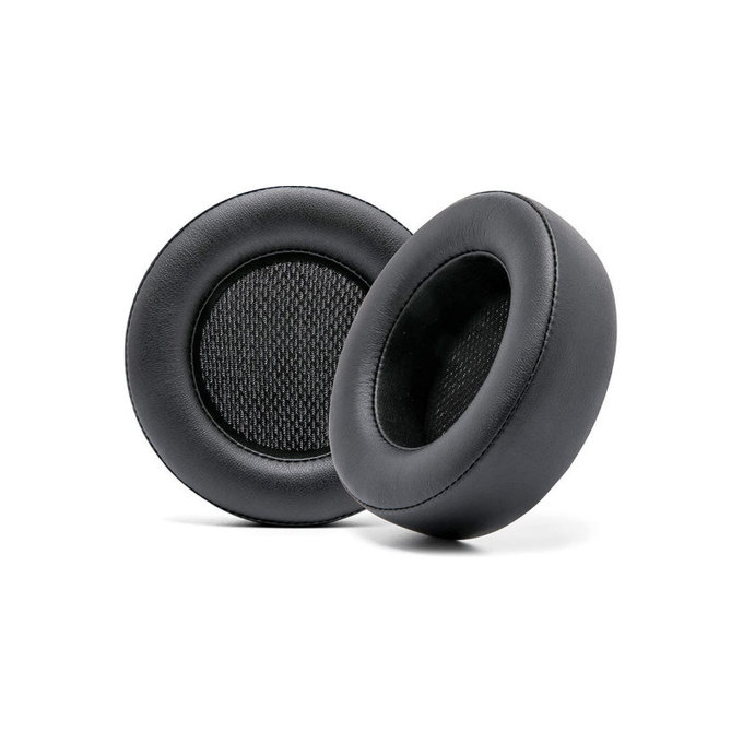 Náhradné Náušníky pre Corsair Virtuoso RGB, Pamäťová pena + PU Koža, Čierne, 1 pár
