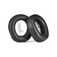 Náhradné Náušníky pre JBL Quantum Q200, Q300, Pamäťová pena + PU Koža, Čierne, 1 pár