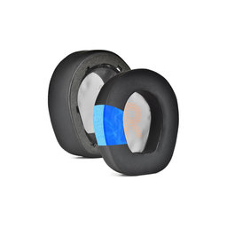 Náhradné Náušníky pre JBL Quantum Q800, Pamäťová Pena, Čierne, Chladivý Gél, 1 pár